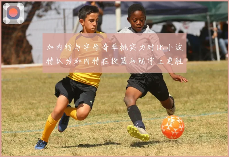 加内特与字母哥单挑实力对比小波特认为加内特在投篮和防守上更胜一筹